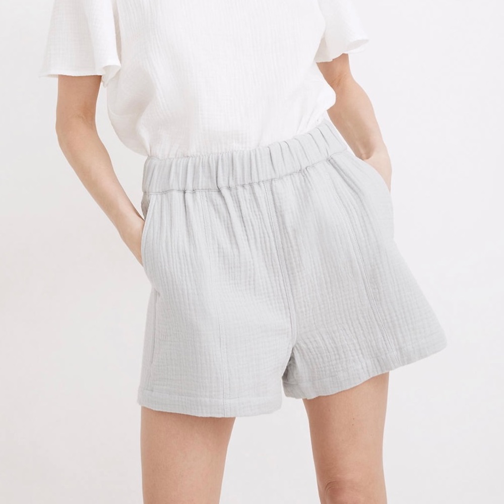 Madewell Lightspun Easy Pull-On Shorts